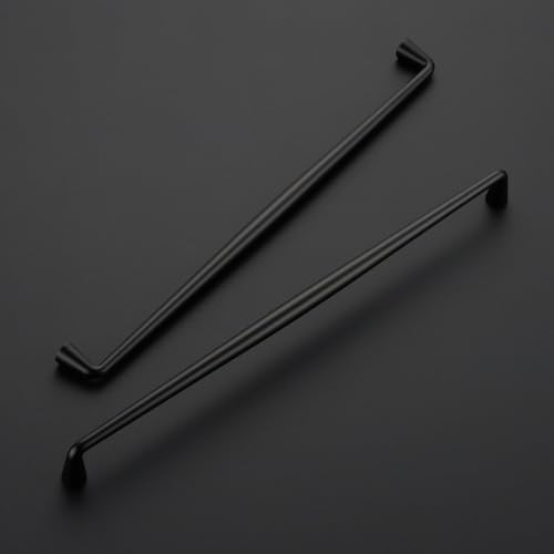 Image of Ravinte Matte Black Cabinet Handles Solid Handles,12-3 /5 Inch,10 Pack