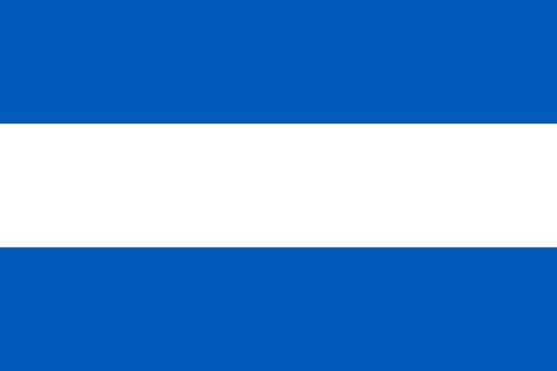 Drapeau paysage Diemen 1.35m² aux finitions soignées pour mât extérieur