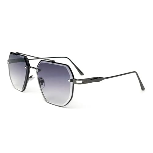 Lunettes de soleil polarisées en métal vintage et protection UV400