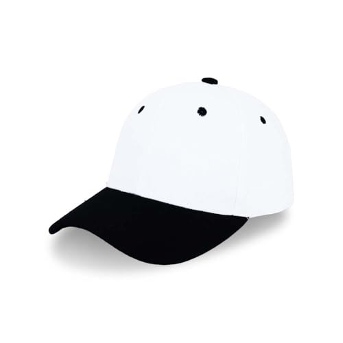 Image of ZH Plain Adjustable Baseball Cap - Lot of 12 Unisex Blank Design Caps