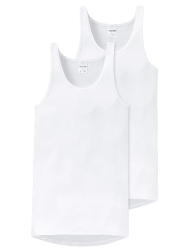 Schiesser Feinripp 5121 maillot de corps premium en côtes fines pour homme