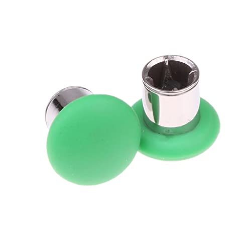 Image of CALANDIS 8Pcs Thumb Grips Stick +Bumper Trigger Button for Xbox ONE Elite Controller Green | Controllers & Attachments | Video Game Accessories