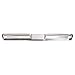 KUAFU Rear Bumper Face Bar Compatible with 1980-1986 Ford F100 / F150 / F250 / F350 Steel Silvery Bumper Chrome
