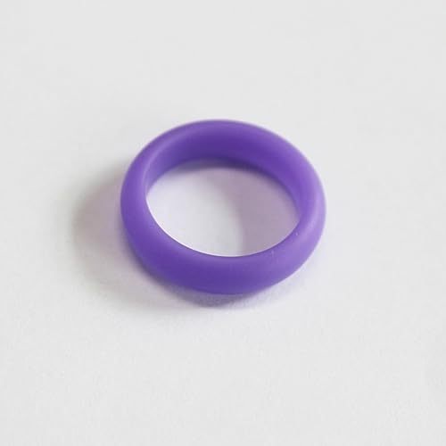 Anillos de silicona SUPVOX 12 piezas color surtido miniatura 2