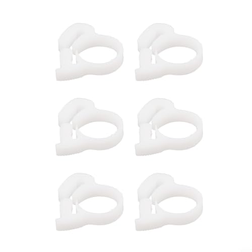 Gdfnmogo Paquete de 6 abrazaderas de manguera de barrido de plástico B15/para Polaris 280, 360, 380, 3900 y para limpiadores automáticos de piscinas Zodiac - Retenedor de manguera para limpiador de