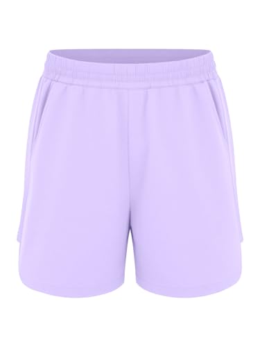 Jugaoge Girls Athletic Shorts with Pockets High Waist Active Performance Running Soccer Shorts Gym Sports3