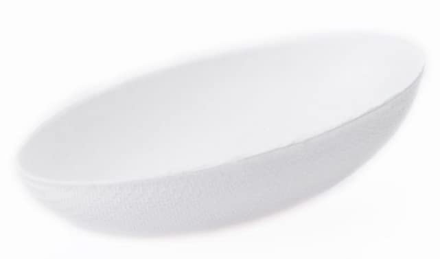 50 cucharas de canapé, cucharas pequeñas de bagazo, cucharas de canapé desechables ecológicas, 105 mm (cucharas) (cuencos ovalados)
