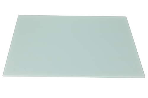 Clever Chef - Tabla de Cortar - No resbala, Resistente a los Golpes y no se Raya ni se Mancha - Apta para el lavavajillas - Cristal translúcido - Turquesa - 40 x 49,5 cm