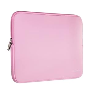 König Design Laptoptasche Laptophülle 17 Zoll stoßfeste Notebooktasche Laptop Schutzhülle Notebook Sleeve Hülle PC Laptop Schutztasche Rosa
