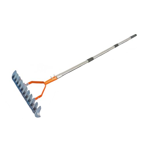 Hoja Desmontable Ergonómica: Construcción De Aleación Resistente A La Corrosión Con Diseño Plegable Que Ahorra Espacio. Colector Hojas A Prueba Óxido.