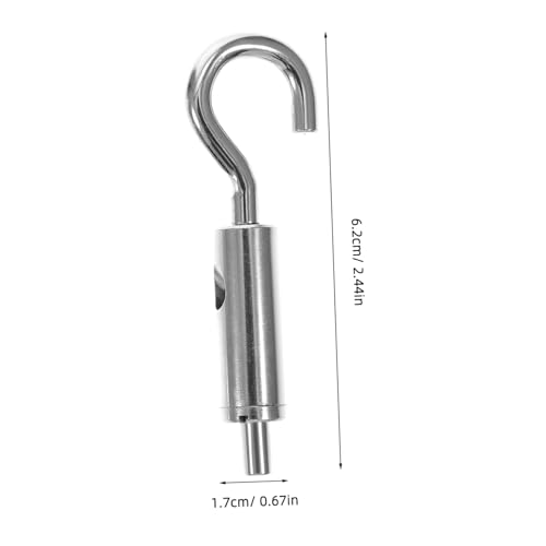 Veemoon Juego de 6 Tensores para Cables de Gancho y Ojal con Guía para Cables para Iluminación y Maquinaria miniatura 2