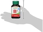 Jamieson Vitamine B12 250 mcg, Méthylcobalamine, Formation de Globules Rouges, Soutient la Production d'Énergie et le Métabolisme. Végétarien, Non-OGM, Sans Gluten, 100 Comprimés, Fièrement Canadien