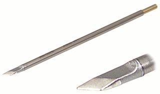 Metcal SMTC-1173 Series SMTC Hand Soldering Rework Cartridge for Most Standard Application, 412°C Maximum Tip Temperature, Knife 45°, Increased Tinned Area Length 5.84mm, 4.8mm Tip Size, 16.51mm Tip Length