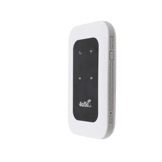 Ausla Enrutador 4G Portátil, Dispositivo de Punto de Acceso WiFi Móvil Alimentado por USB C, Velocidad de 300Mbps para Viajes y Uso Al Aire Libre