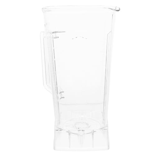 Abaodam Jarra de Licuadora de Plástico PC Resistente 2 Litros para Repuesto de Batidos y Jugos, Dispensador de Bebidas Grande para Uso Comercial y Doméstico, Diseño Cuadrado Fácil