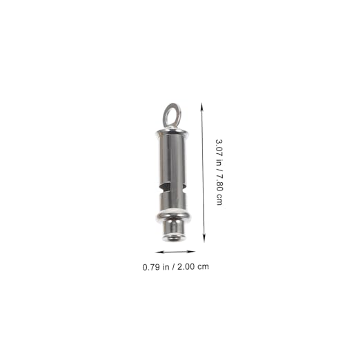 4 silbatos de acero inoxidable para árbitros y deportes miniatura 7