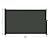 145" x 72" Retractable Side Awning,Waterproof & UV-Resistant,Folding Privacy Screen Room Divider Roll Up Balcony?Gray?