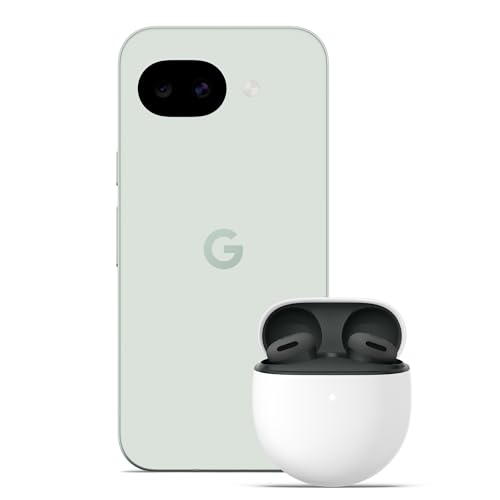 Google Pixel 10a (256GB,White,sub6,EMEA)+Pixel Buds A-Series (2025), Hazel, EMEA