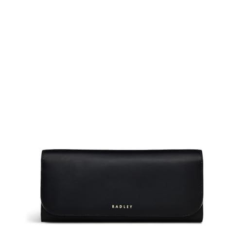 Grand portefeuille à rabat Radley London Dane Park noir en cuir