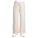 Motherhood Maternity Women's Under The Belly Wide Leg Pregnancy Lounge Sweatpants with Drawstring, Antique White, Large
