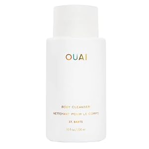 OUAI Body Cleanser – Foaming Body Wash – St. Barts (10 Fl Oz) | With Jojoba Oil and Rosehip Oil to Hydrate, Nurture, Balance and Soften Skin – Paraben, Phthalate and Sulfate Free Skin Care