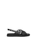 Tipo di Chiusura: Fibbia Nero Giardini E615933D Sandali Donna in Pelle - Nero 39 EU