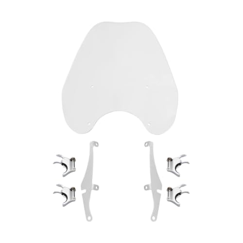 Pare-brise 49 mm de qualité supérieure finition chrome pour Dyna - 2