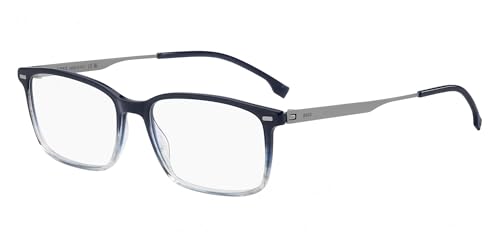 Hugo Boss Herren Hugo Boss BOSS 1643 QEU Optische Fassungen Acetat Blau  Quadratisch