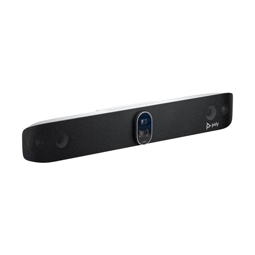 Barre A/V Poly Studio V72 – Double Caméra 4K UHD, 140° de Champ de Vision - vue 4
