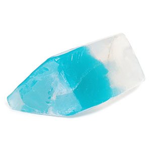 Savons GemmeSoap Rocklet - 4 oz. - Aquamarine