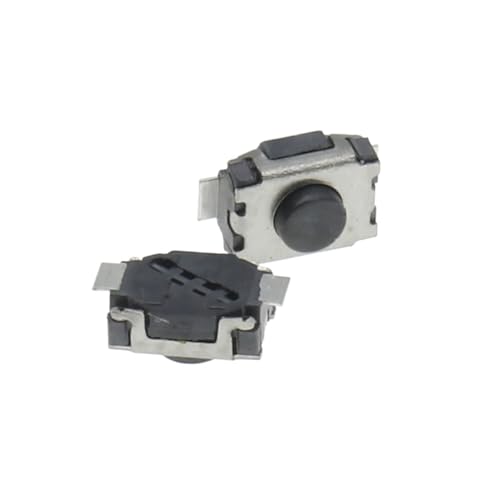 Bouton poussoir Tactile SMD 3x4mm, micro-interrupteur miniature 2 broches pour circuit imprimé x100