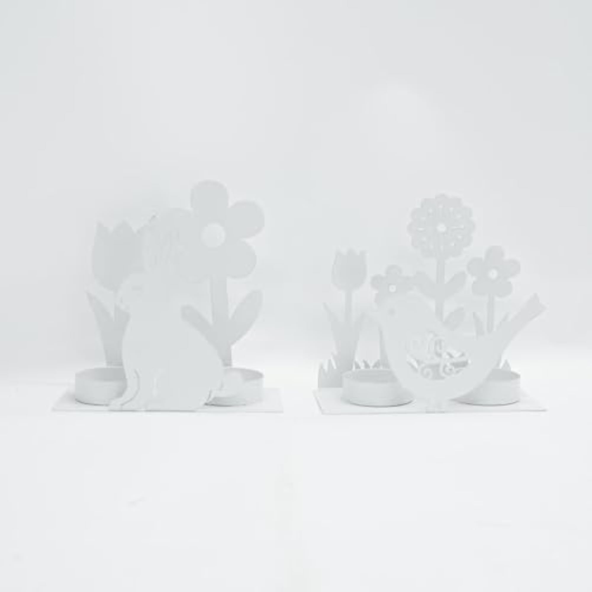 Easter Animals Candlestick Candle Stand for Farmhouse