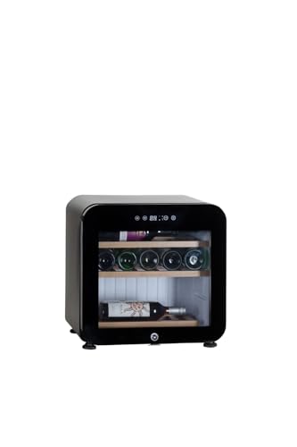 Image of ROCKWELL 13 Bottle Wine Cooler, 45L Freestanding Refrigerator, Digital Temperature Control Fridge for Red, White, Champagne, or Sparkling Bottle (RWNS13)