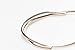 14 Gauge, 925 Sterling Silver Wire (Round) Half Hard Made in USA - 1FT by CRAFT WIRE