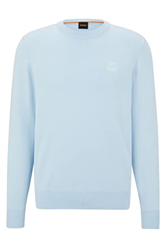 BOSS Herren Knitwear, Hellblau, M