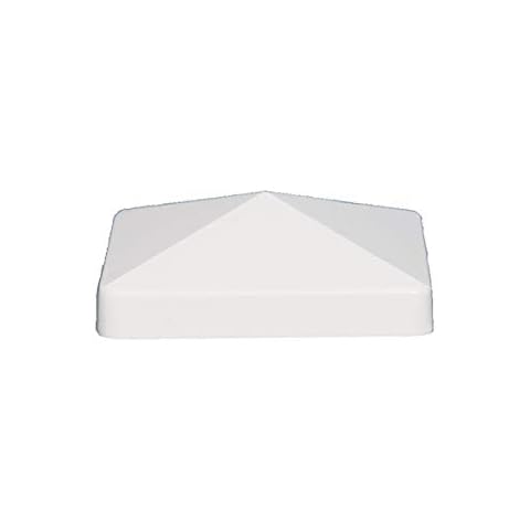 Classy Caps PF744 Pyramid PVC Post Cap, 4" x 4" Cover