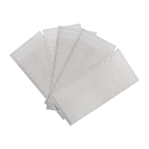 Gogogmee Invisible Double Sided Extension Tape 50 Pieces for Hair Wigs Non-Slip 5 Pieces Each Pack for Women Girls