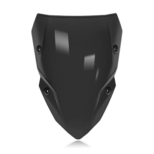 Pare-brise noir pour Z500 SE 2024 2025 : saute-vent avant de moto