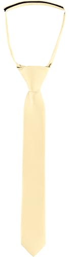 Ladeheid Cravate Enfant Garçon KJ (31cm x 4cm, Ecru)
