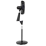 Ventilador de Coluna Arno Xtreme Force Breeze 40cm VB4C, 126W, 6 Pás, 3 Velocidades, Oscilação 80º, Power Zone, Modo Sono Tranquilo, Altura Ajustável de até 1,5m, 220V glide