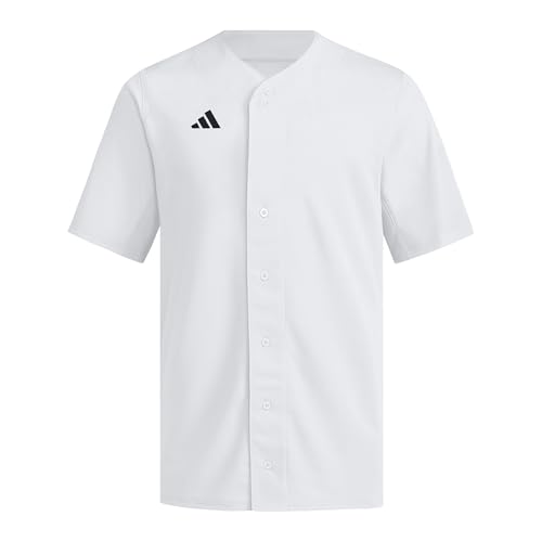 Maillot Impact adidas boutonné homme, vêtement sport baseball respirant