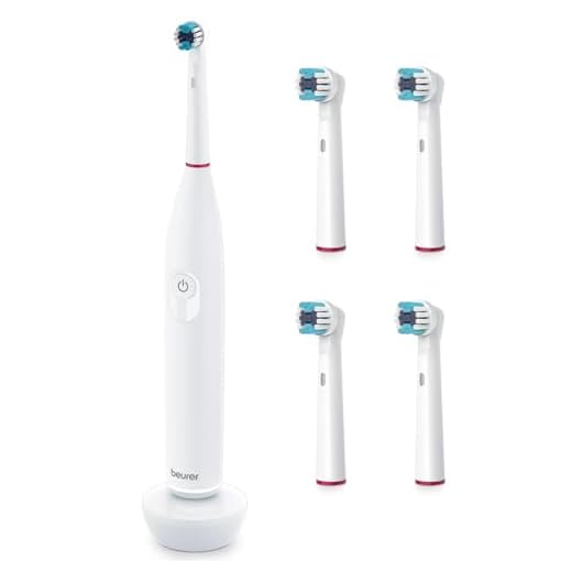 Elektrische Zahnbürste - beurer TB 30X Onpack inkl. 5 Bürstenköpfe & Ladestation