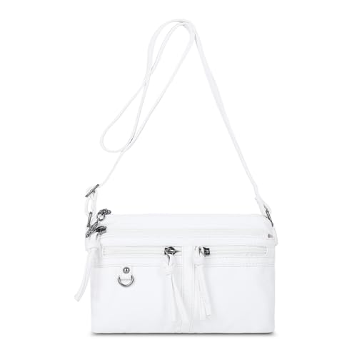 Small Crossbody Bag For Women - Anti-Theft Phone Purse With Long Adjustable Strap, Vegan Leather