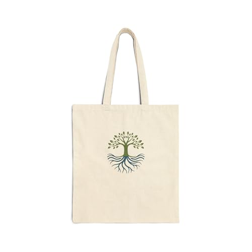 Sac tote Roots Across Waves cabas coton résistant pour remplacer le plastique