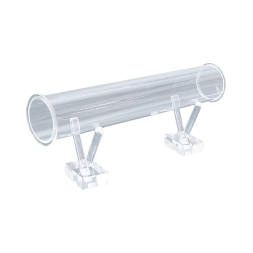Organisateur acrylique pour bandeaux de coiffure avec support stable double fonction