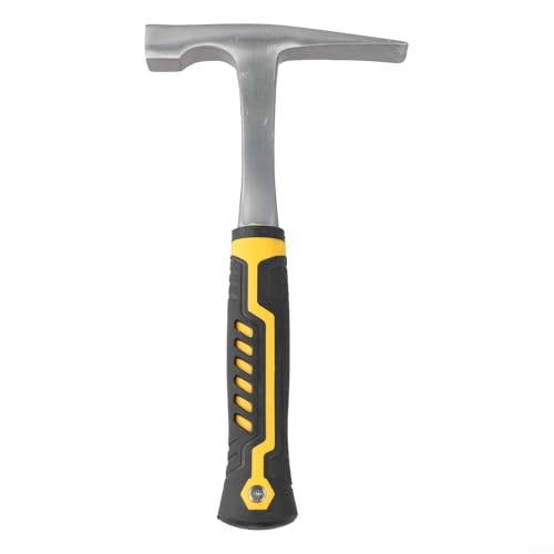 Marteau géologique à têtes plates et pointues pour l'exploitation minière et l'exploration Outil en acier 45 (B)