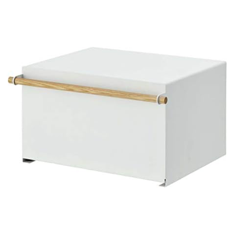 YAMAZAKI Home Panera de Acero y Madera Cover