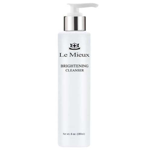 Le Mieux Brightening Cleanser - Face Wash with Vitamin C Mandelic Acid & Antioxidant Glutathione for Soft Glowing Skin No Parabens or Sulfates (6 oz / 180 ml)