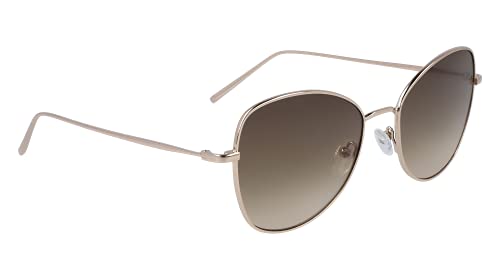 Dkny Women's Dk104S Butterfly Sunglasses, Brown, 55/18/135 #TOP2