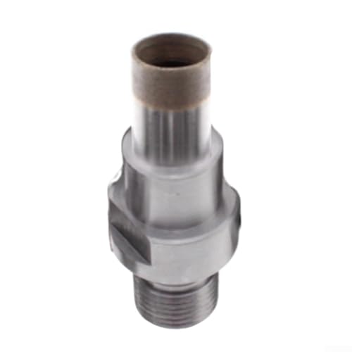 Zilimontt Punta da trapano filettata M20 da 6-32 mm, per piastrelle, pietra, vetro, con rivestimento smerigliato sinterizzato, lunghezza 75 mm, compatibile con foratura in pietra, legno e piastrelle